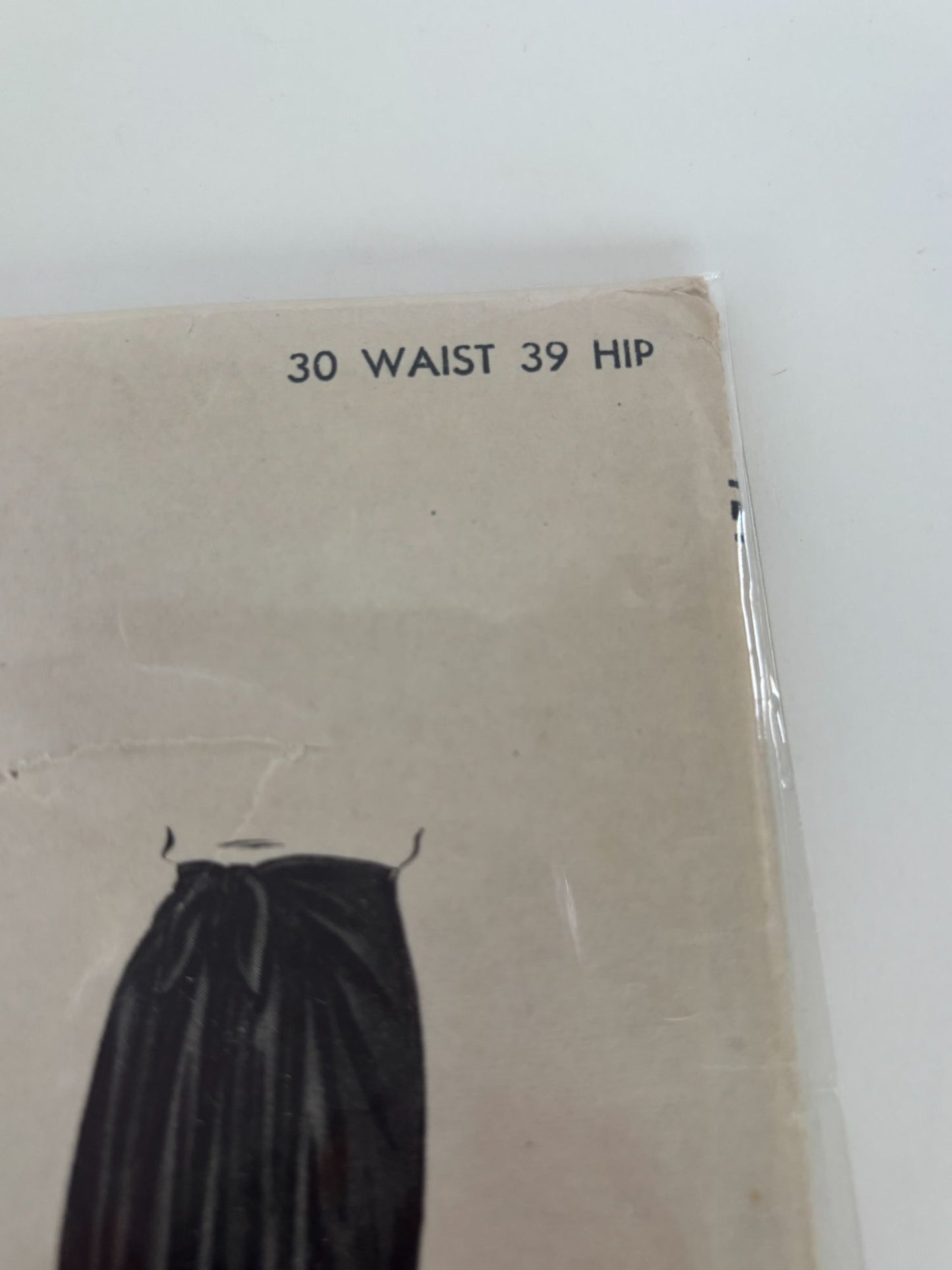 Vogue Sewing Pattern 5743 Long Gathered Skirt 30 Inch Waist 1940s Vintage Rare