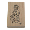 Judith Rubber Stamp Tired Mom My Ladies Frazzled Mother Teddy Bear Bedtime Funny
