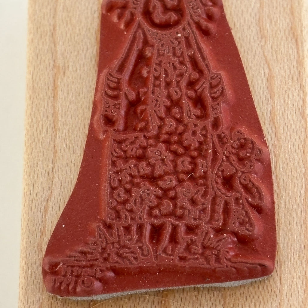 Judith Rubber Stamp Tired Mom My Ladies Frazzled Mother Teddy Bear Bedtime Funny