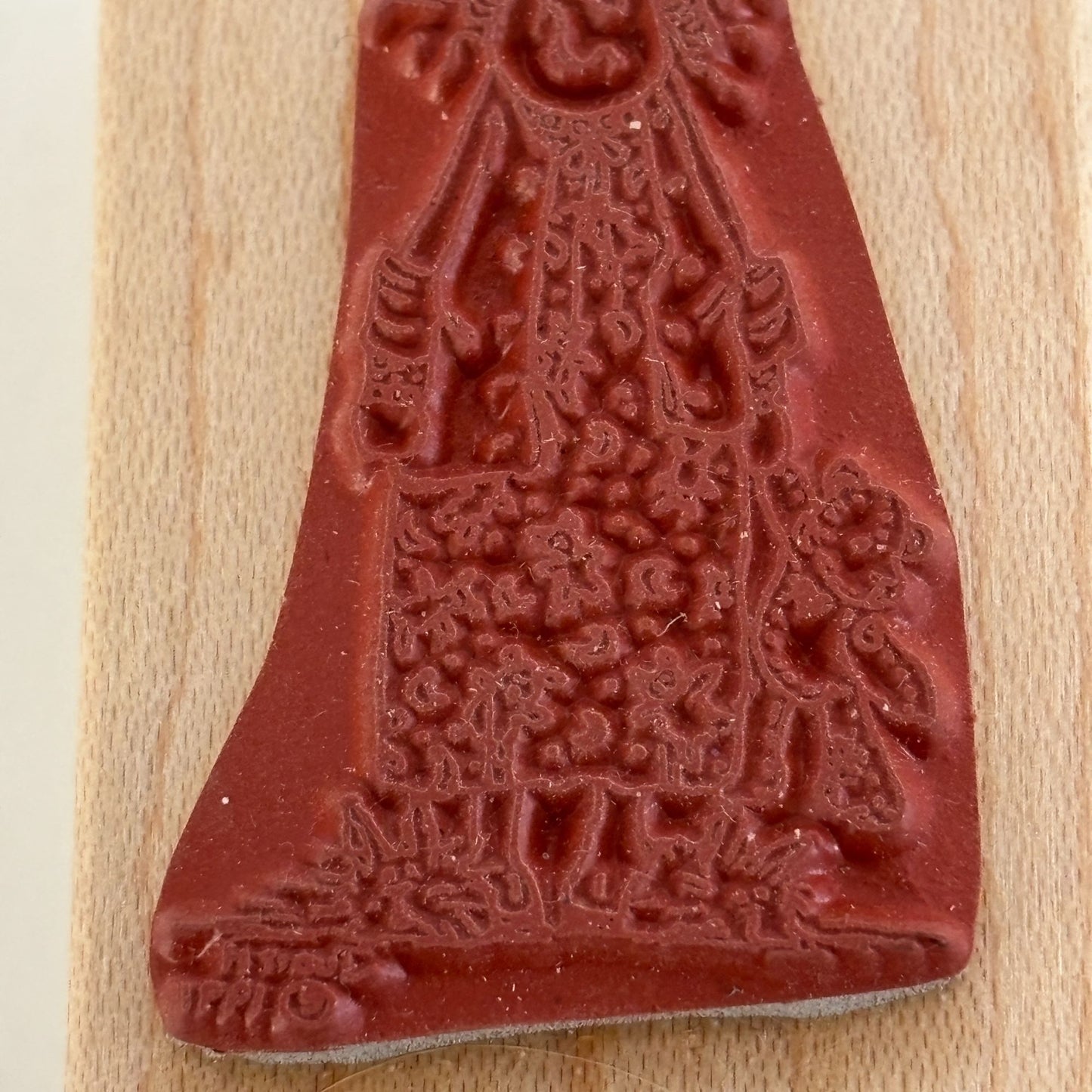 Judith Rubber Stamp Tired Mom My Ladies Frazzled Mother Teddy Bear Bedtime Funny