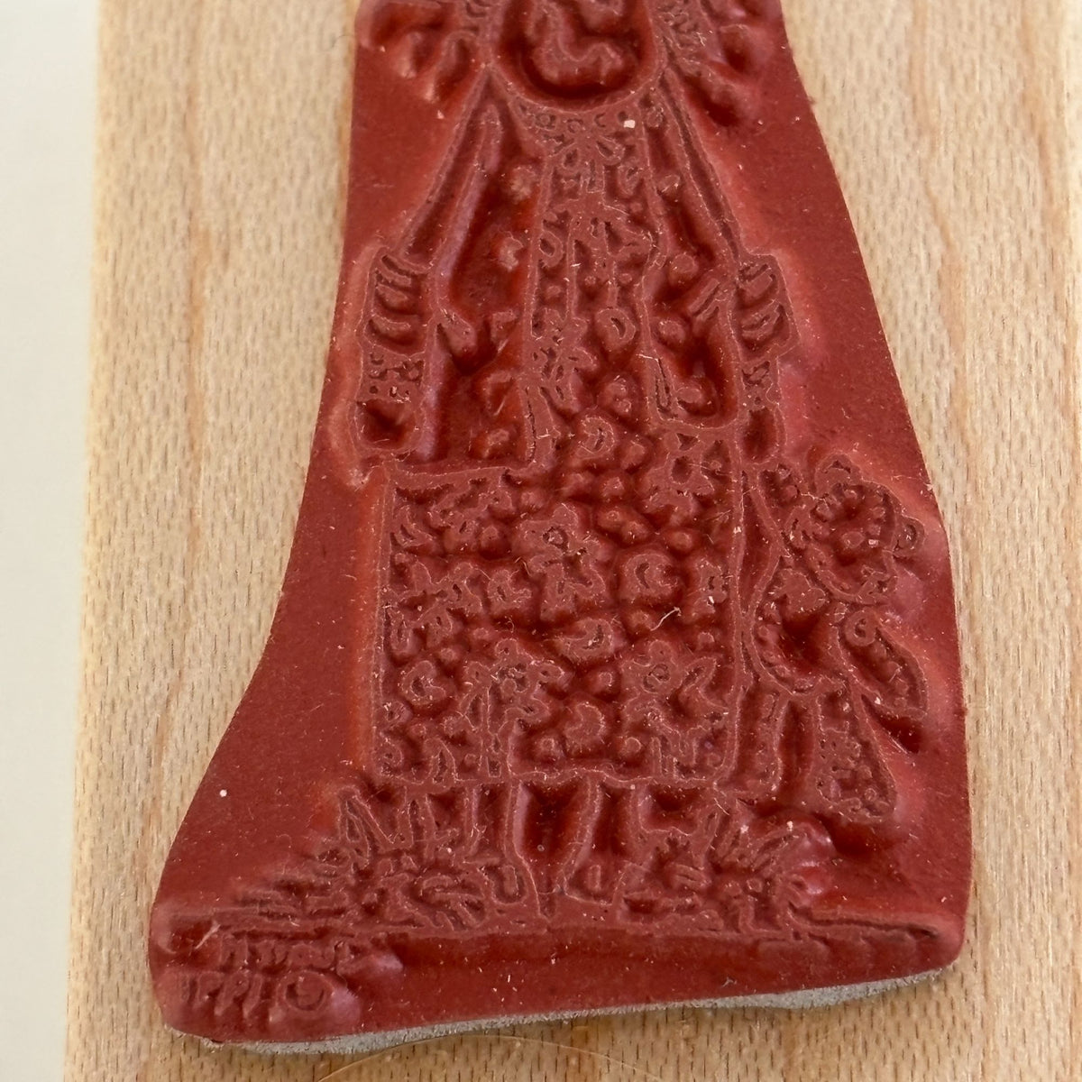 Judith Rubber Stamp Tired Mom My Ladies Frazzled Mother Teddy Bear Bedtime Funny