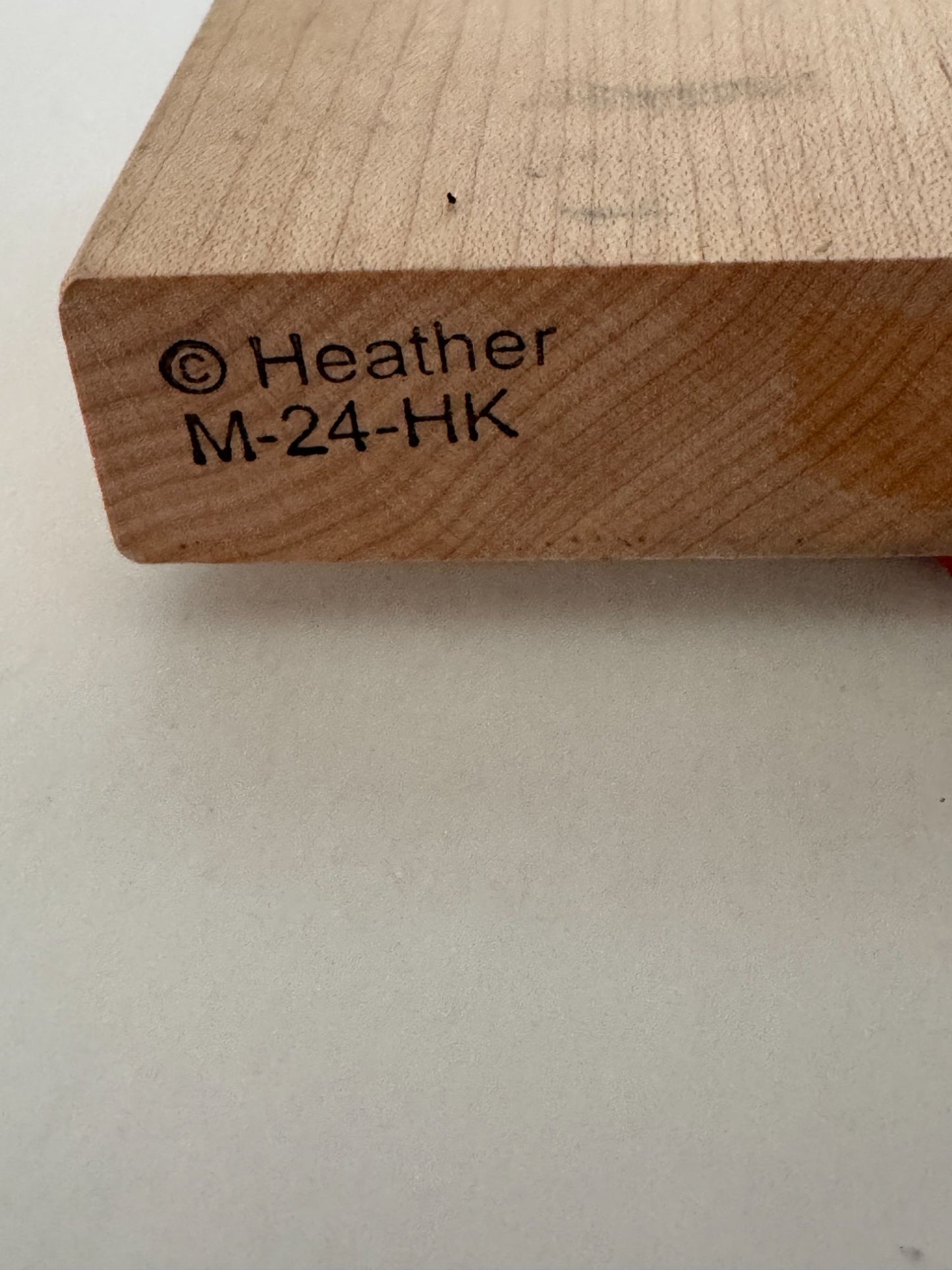 Heather Rubber Stamp Baby Design Corner Teddy Bear Bottle Diaper Pin Card Making