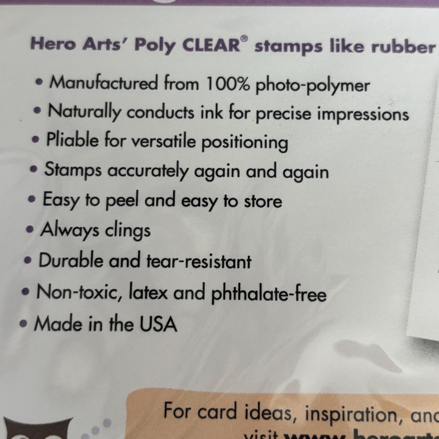 Hero Arts Poly Clear Stamp Set Whimsical House Real Estate Realtor Cardmaking 4x6 Photopolymer
