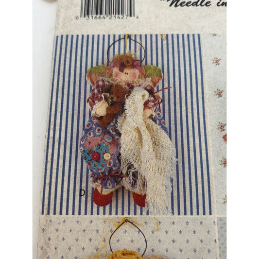 Butterick Sewing Pattern 3974 Angel Wall Hanging Spring Garden Fourth of July UC