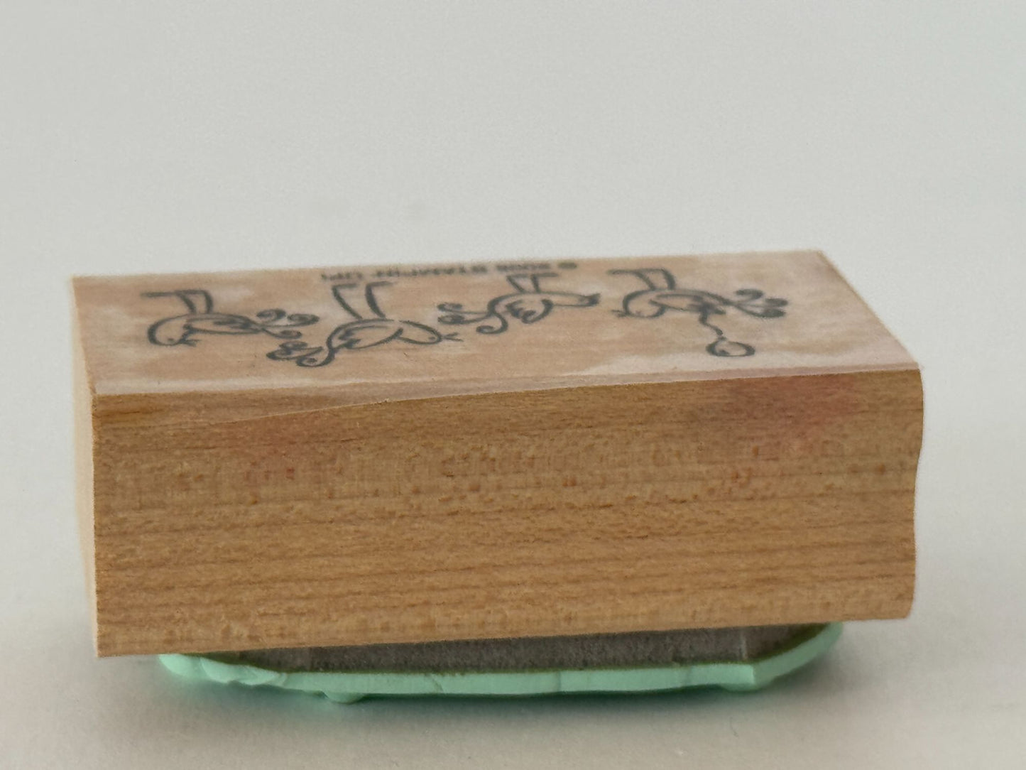 Stampin Up Rubber Stamps Happy Bird Day Birthday Pun Card Making Words Balloon