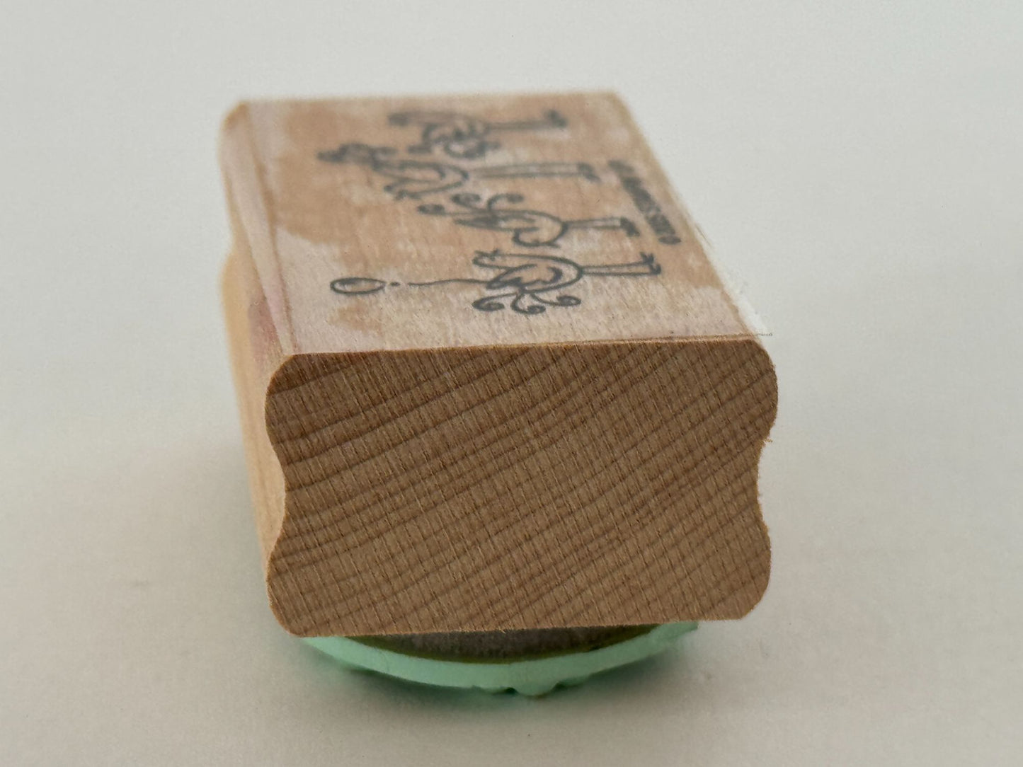 Stampin Up Rubber Stamps Happy Bird Day Birthday Pun Card Making Words Balloon