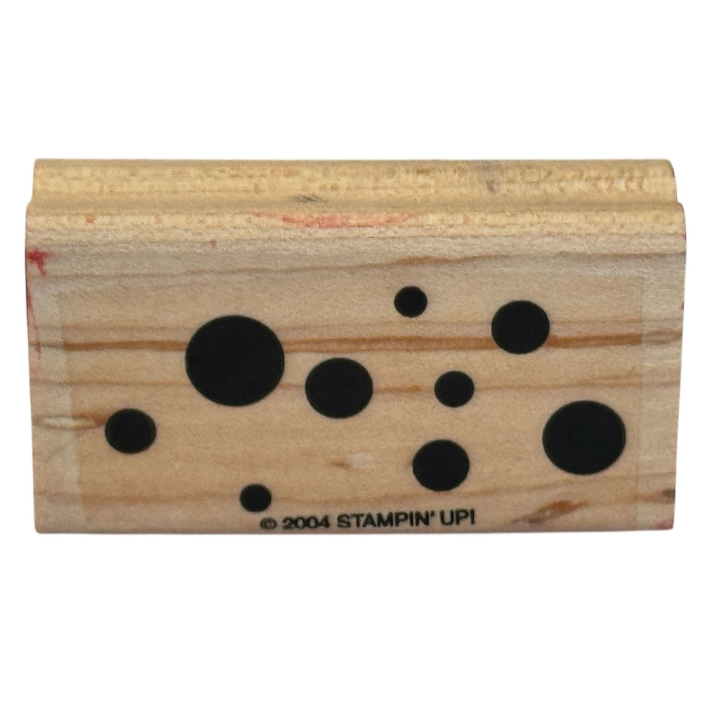 Stampin Up Rubber Stamp Bubbles Dots Circles Background Maker Card Making Craft