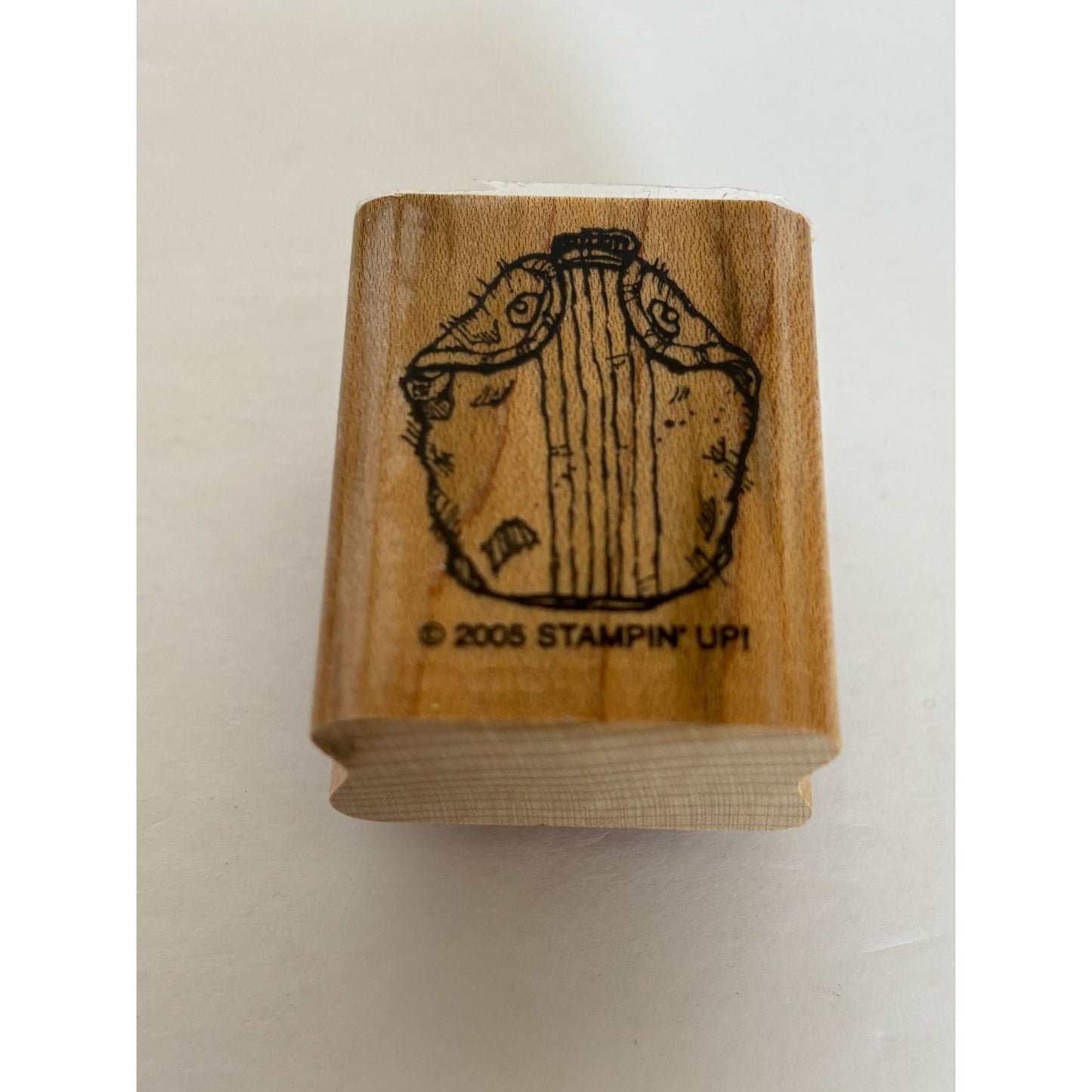 Stampin Up Rubber Stamp Set Godspeed Military Soldier Veterans Day Incomplete