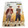 Butterick Sewing Pattern 3072 Mens Colonial Costume Outfit 32-36 Uncut Coat Vest Breeches