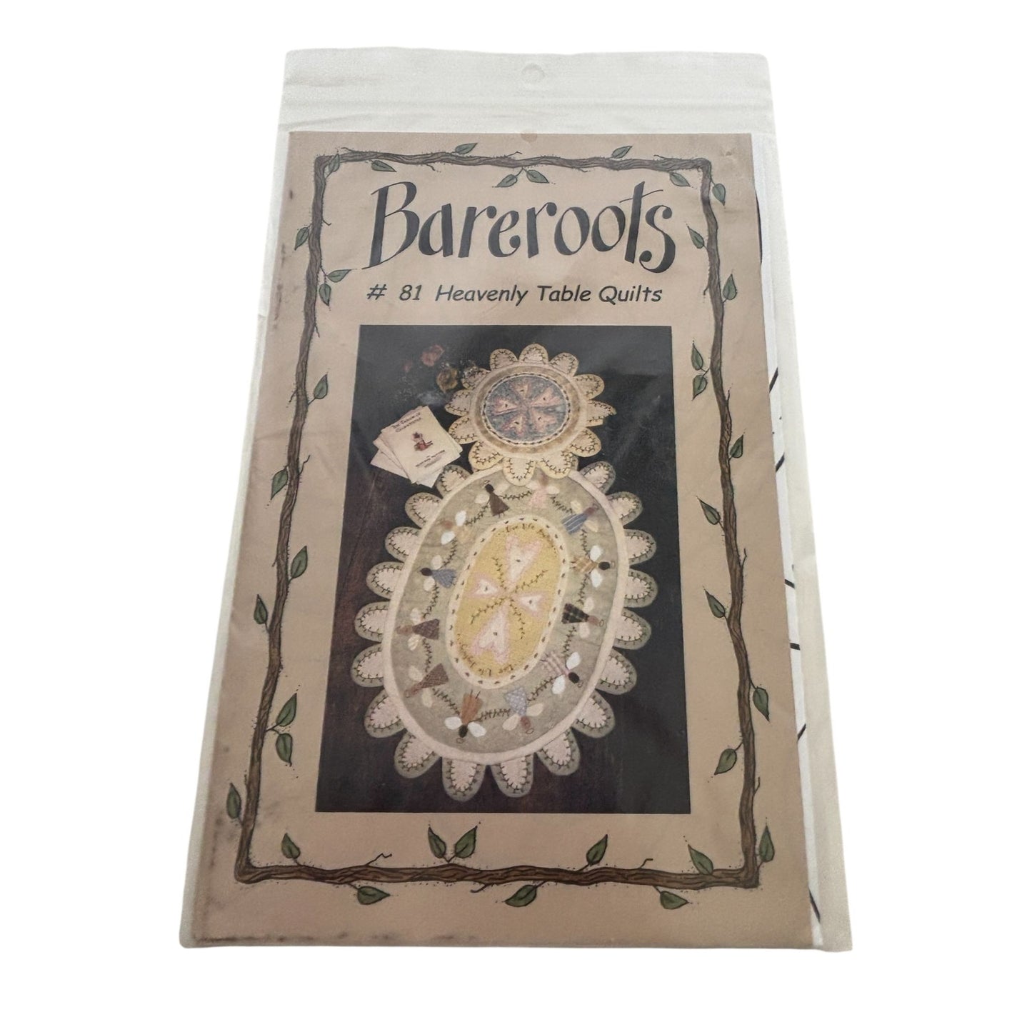 Bareroots Heavenly Table Quilts Pattern Angel Applique Quilting Home Decor