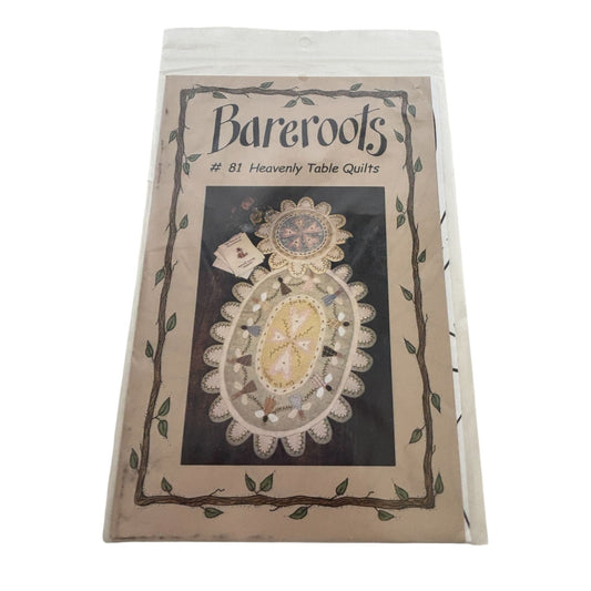Bareroots Heavenly Table Quilts Pattern Angel Applique Quilting Home Decor