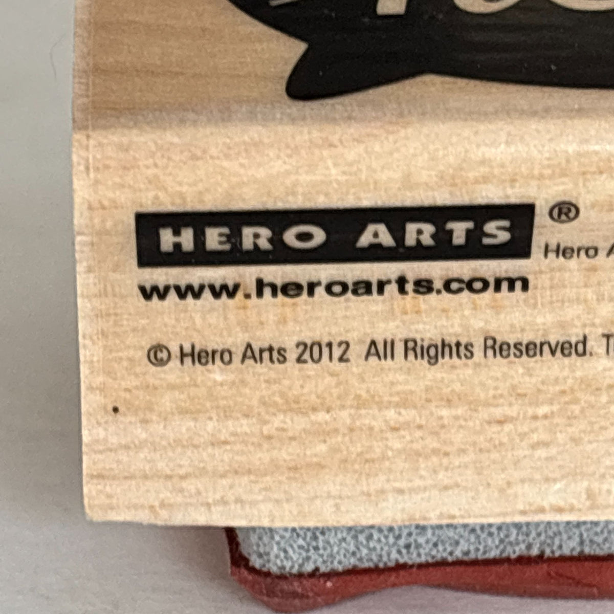 Hero Arts Rubber Stamp Hello Speech Bubble Modern Minimal Friendship Card Making Words Sentiment