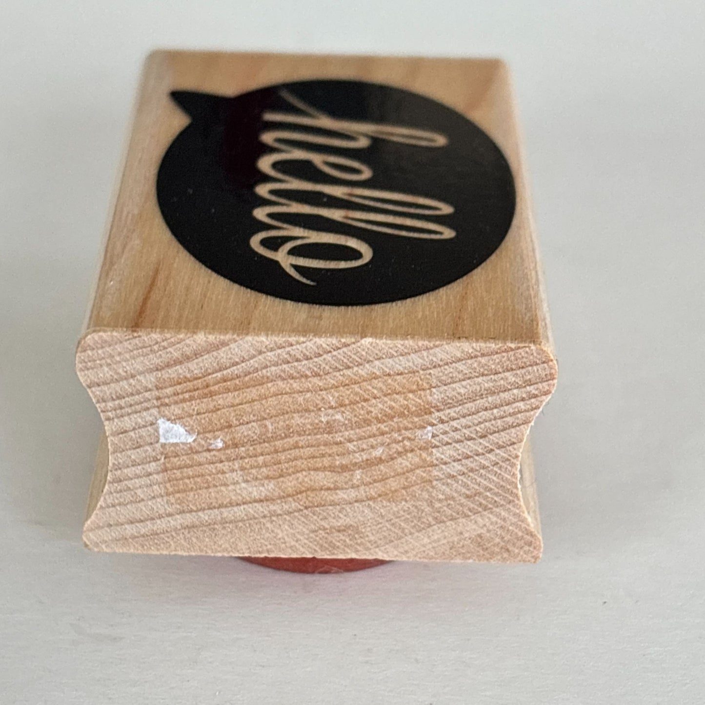 Hero Arts Rubber Stamp Hello Speech Bubble Modern Minimal Friendship Card Making Words Sentiment