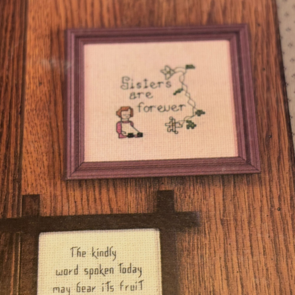 Leisure Arts Cross Stitch Patterns Leaflet 352 Short and Sweet Miniature Sayings