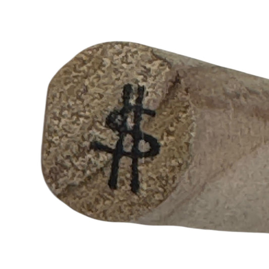 Judith Rubber Stamp Wooden Stick Dollar Sign Symbol Money Business Card Making