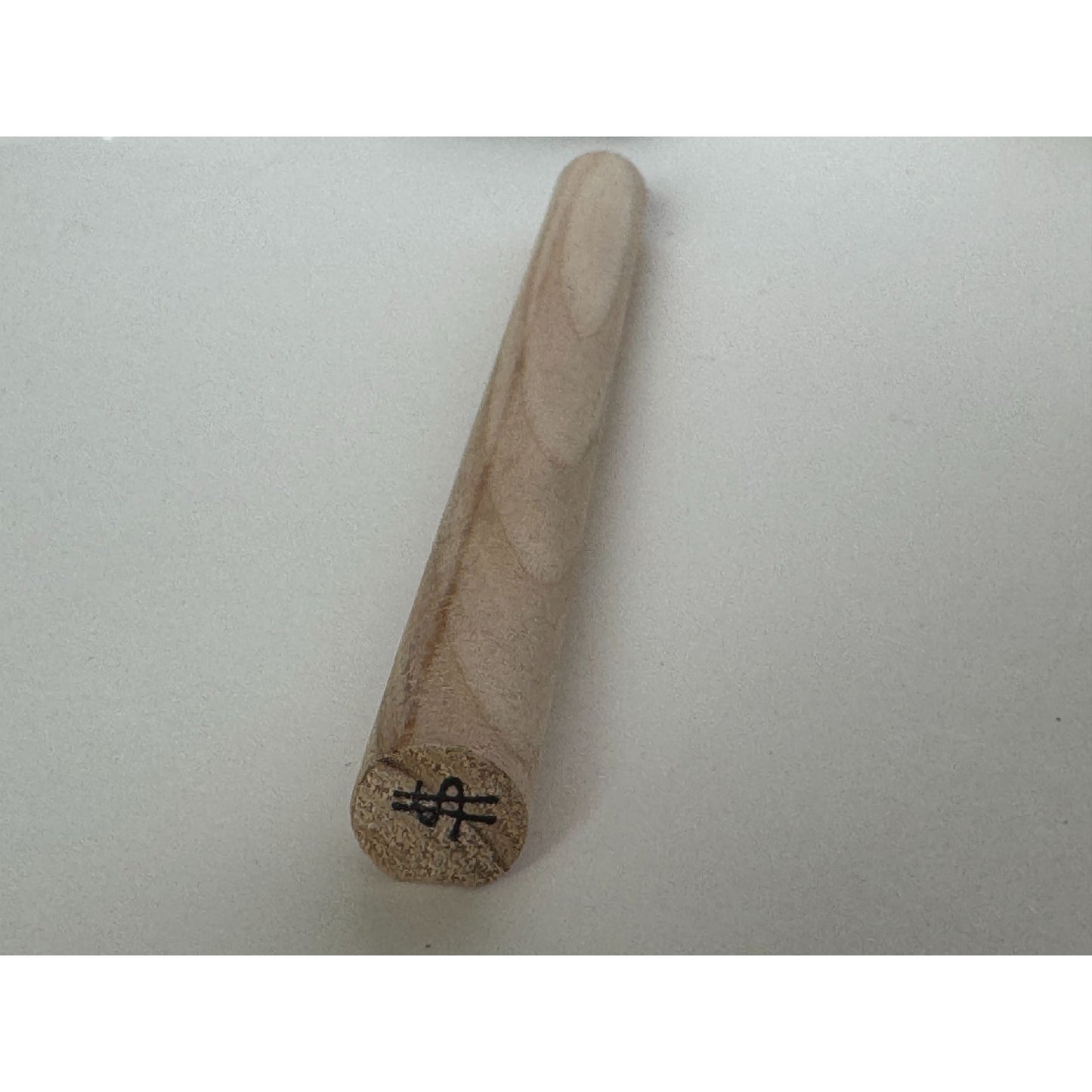 Judith Rubber Stamp Wooden Stick Dollar Sign Symbol Money Business Card Making