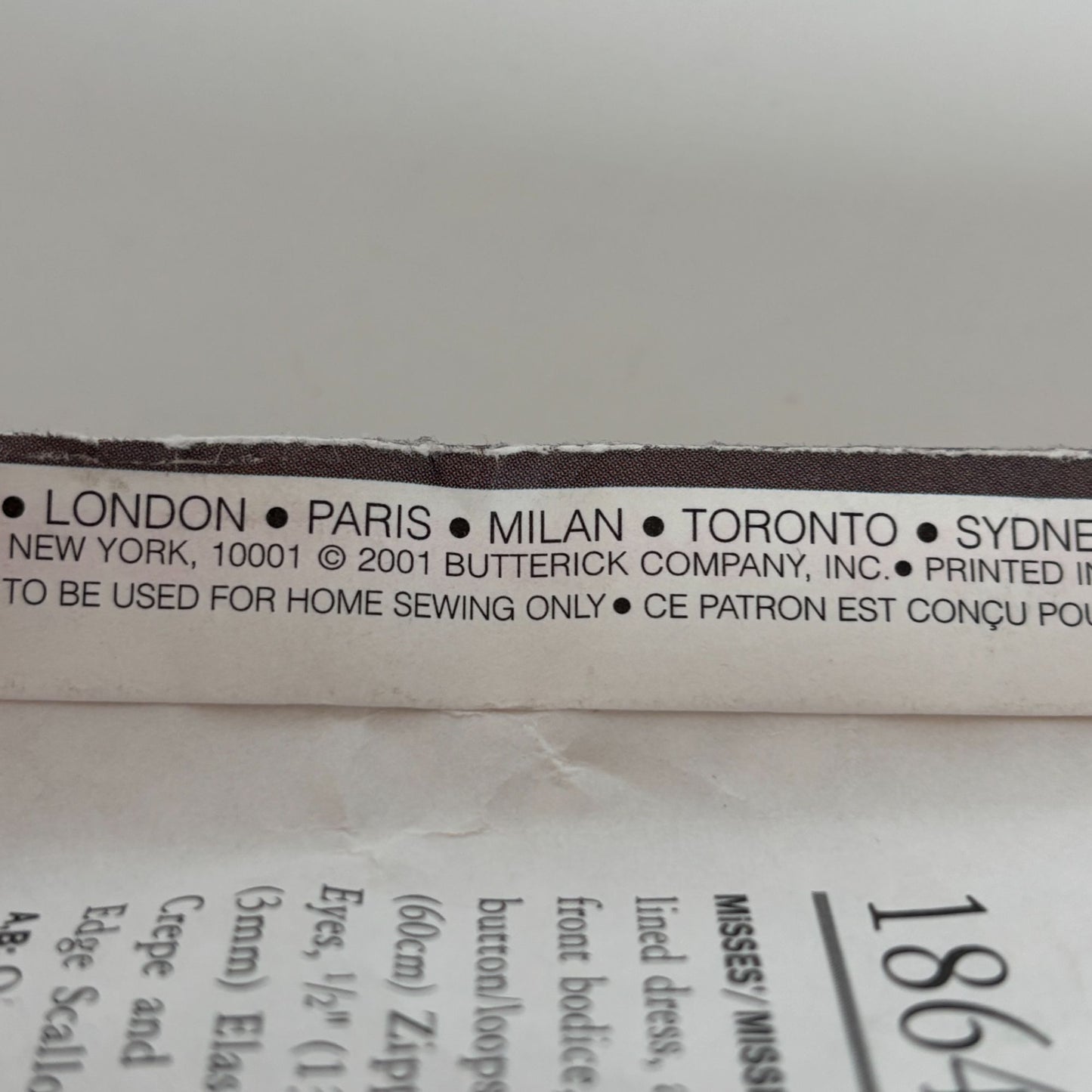 Vogue Sewing Pattern 1864 Wedding Dress Gown Lace Badgley Mischka CUT 14 16 18