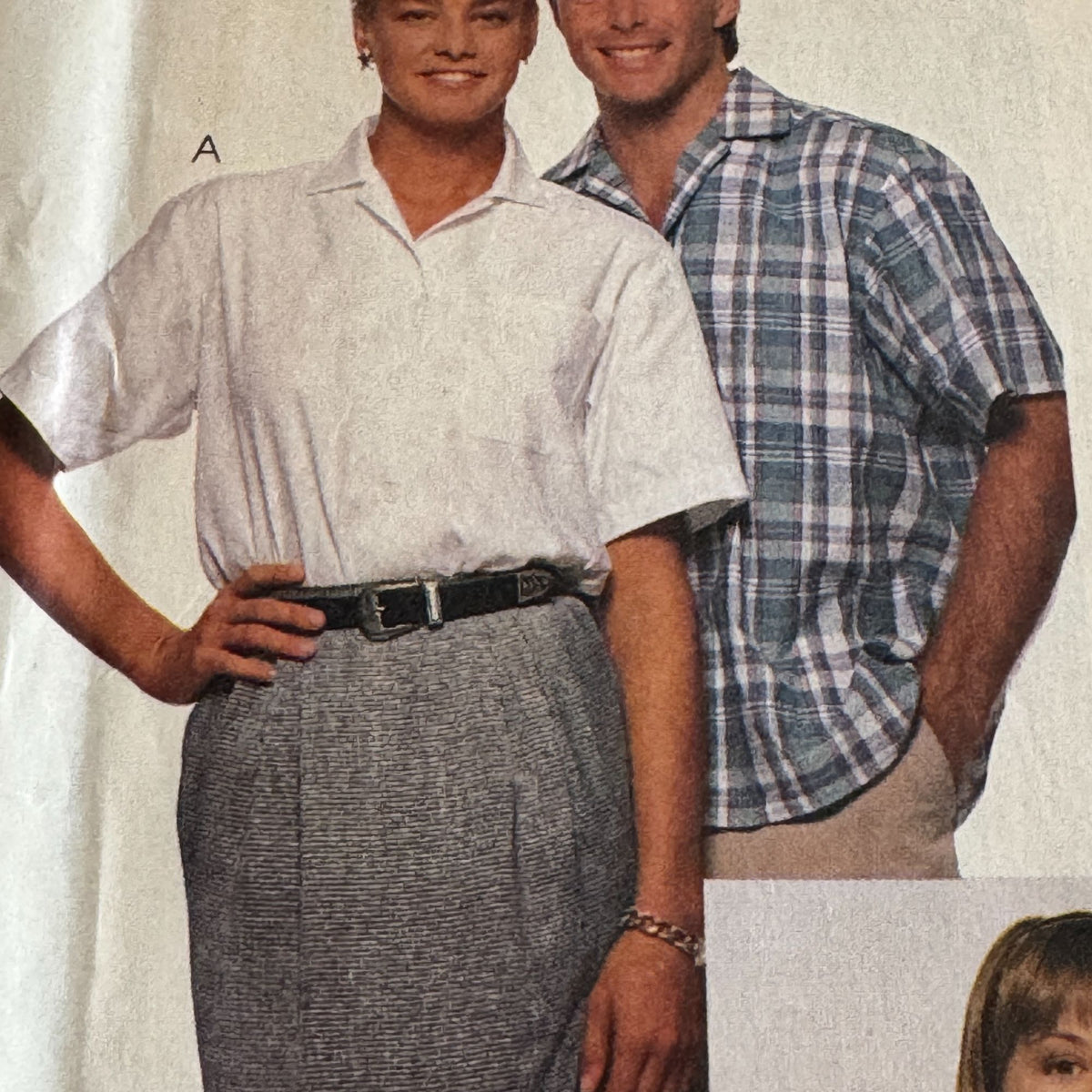 McCalls Sewing Pattern 4056 The Three Hour Shirt Mens Misses Teen Boy Bust 36-38