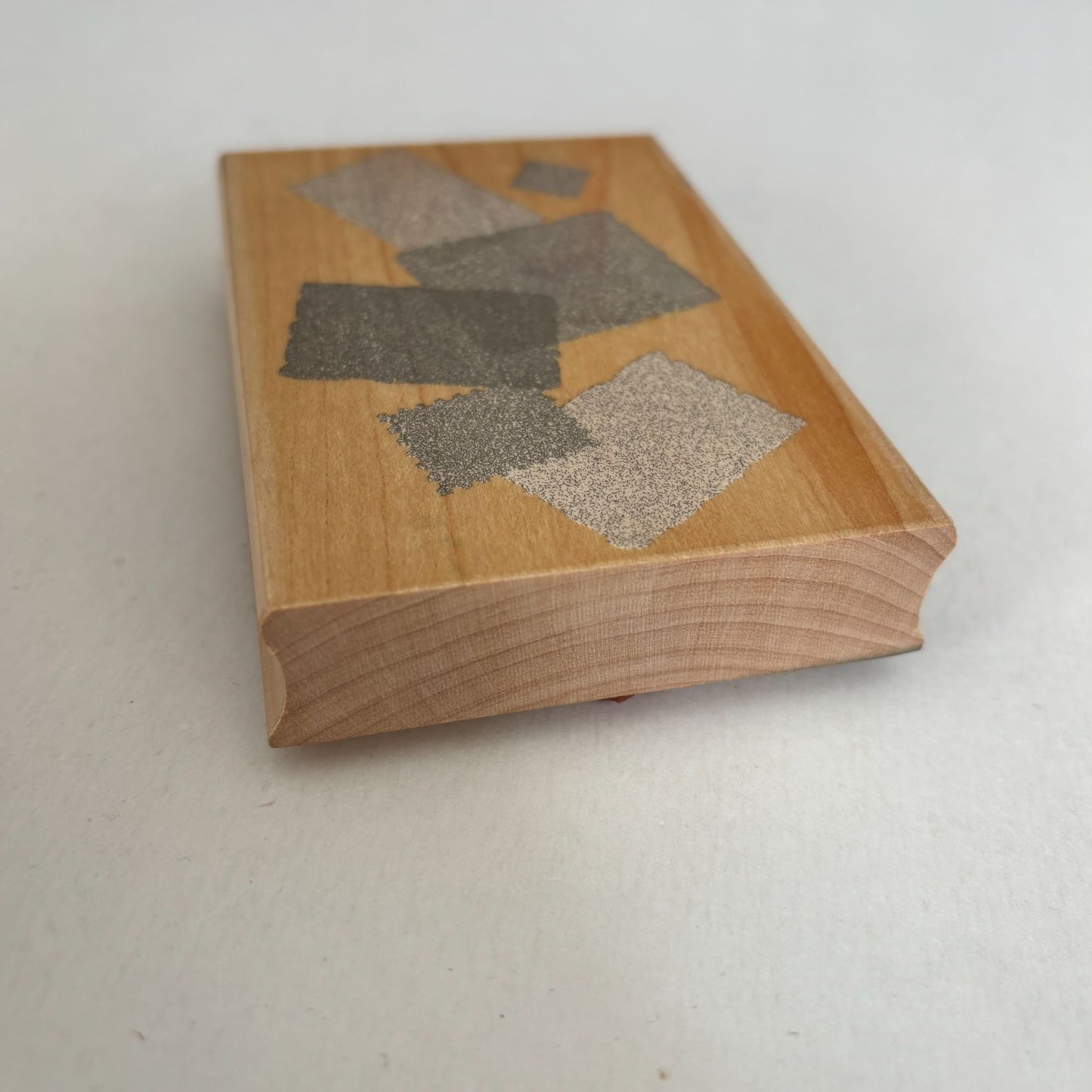 Hero Arts Rubber Stamp Background Template Abstract Texture Grunge Layering Wood Mounted H2190