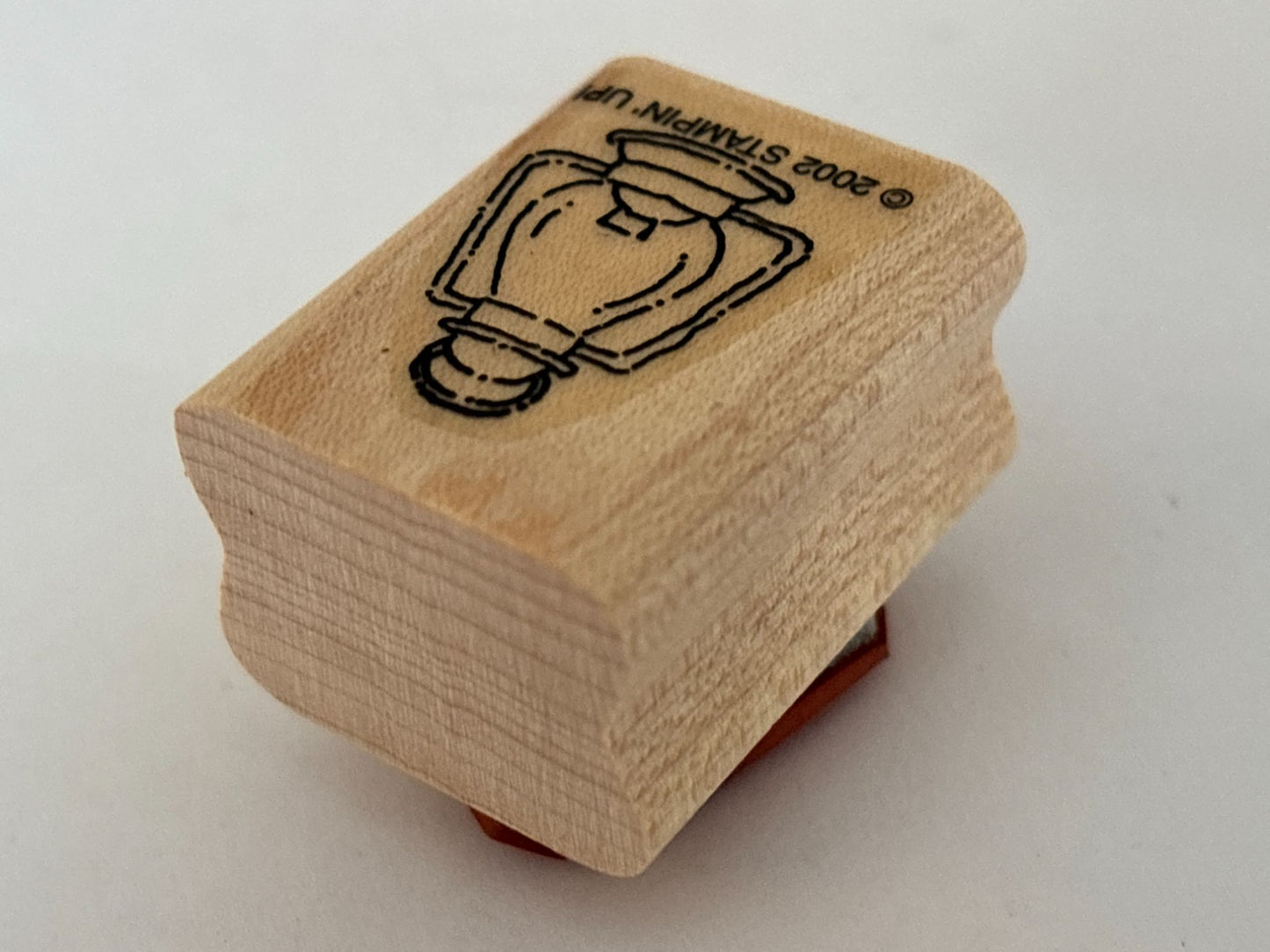 Stampin Up Rubber Stamp Railroad Lantern Old Fashioned Camping Card Making Craft