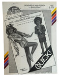 Stretch and Sew Sewing Pattern 5850 Girls Leggings and Knit Skirt Vintage 1980s