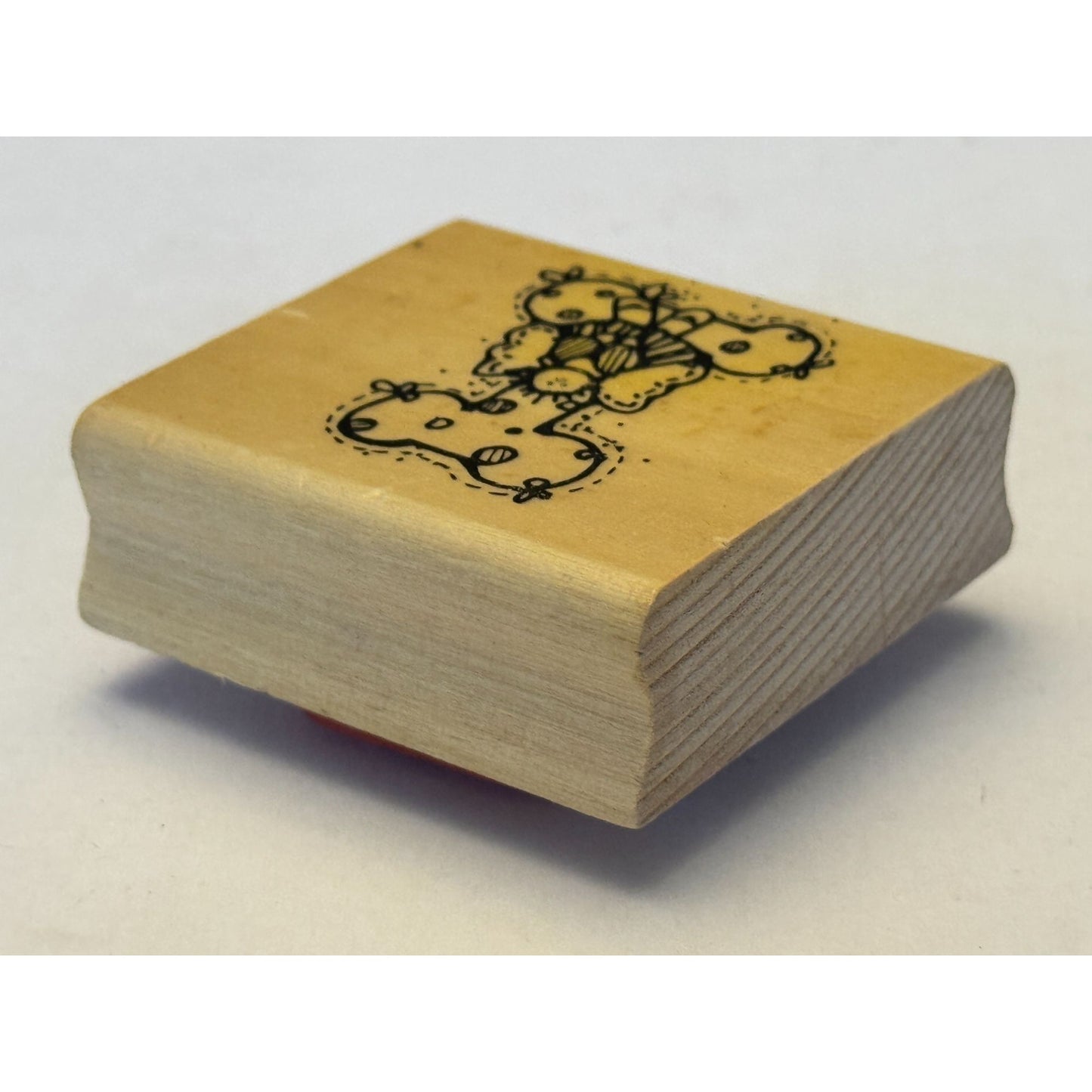 Hooks Lines and Inkers Rubber Stamp Alphabet Letter I Angel Fairy Card Making