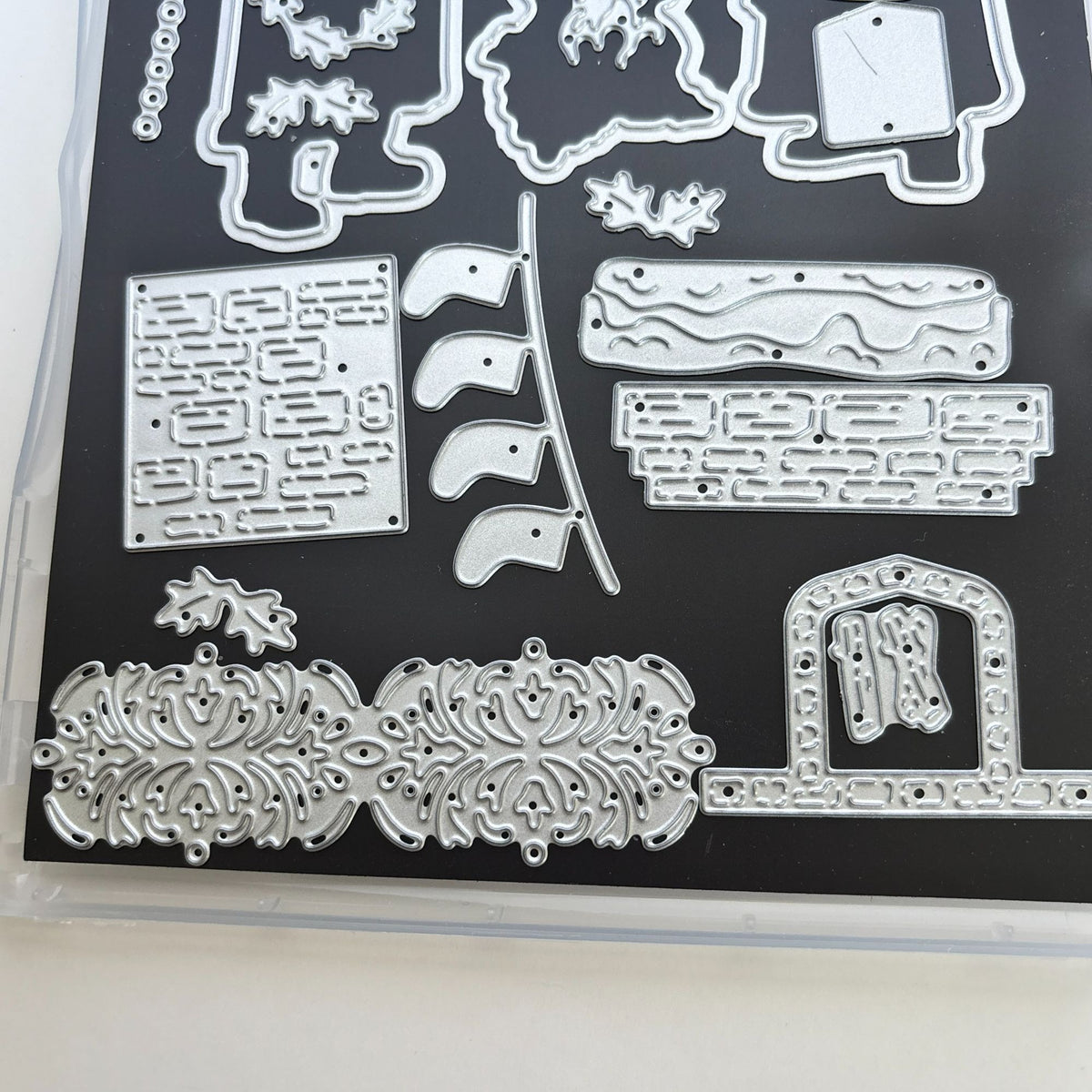 Stampin Up Cling Stamp Set and Dies Saint Nicholas Santa Christmas Card Making Gingerbread Man