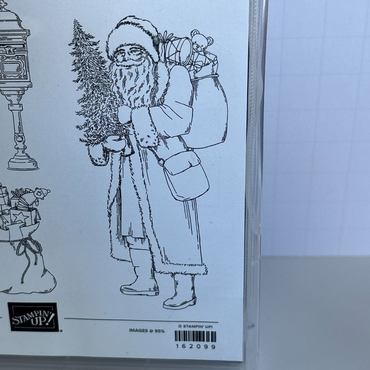 Stampin Up Cling Stamp Set and Dies Saint Nicholas Santa Christmas Card Making Gingerbread Man