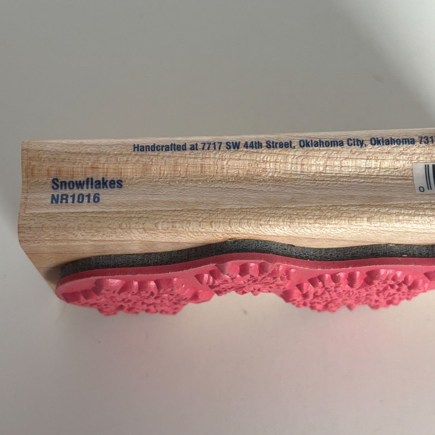 Stampabilities Rubber Stamp Winter Snowflakes Border Christmas Card Making Snow