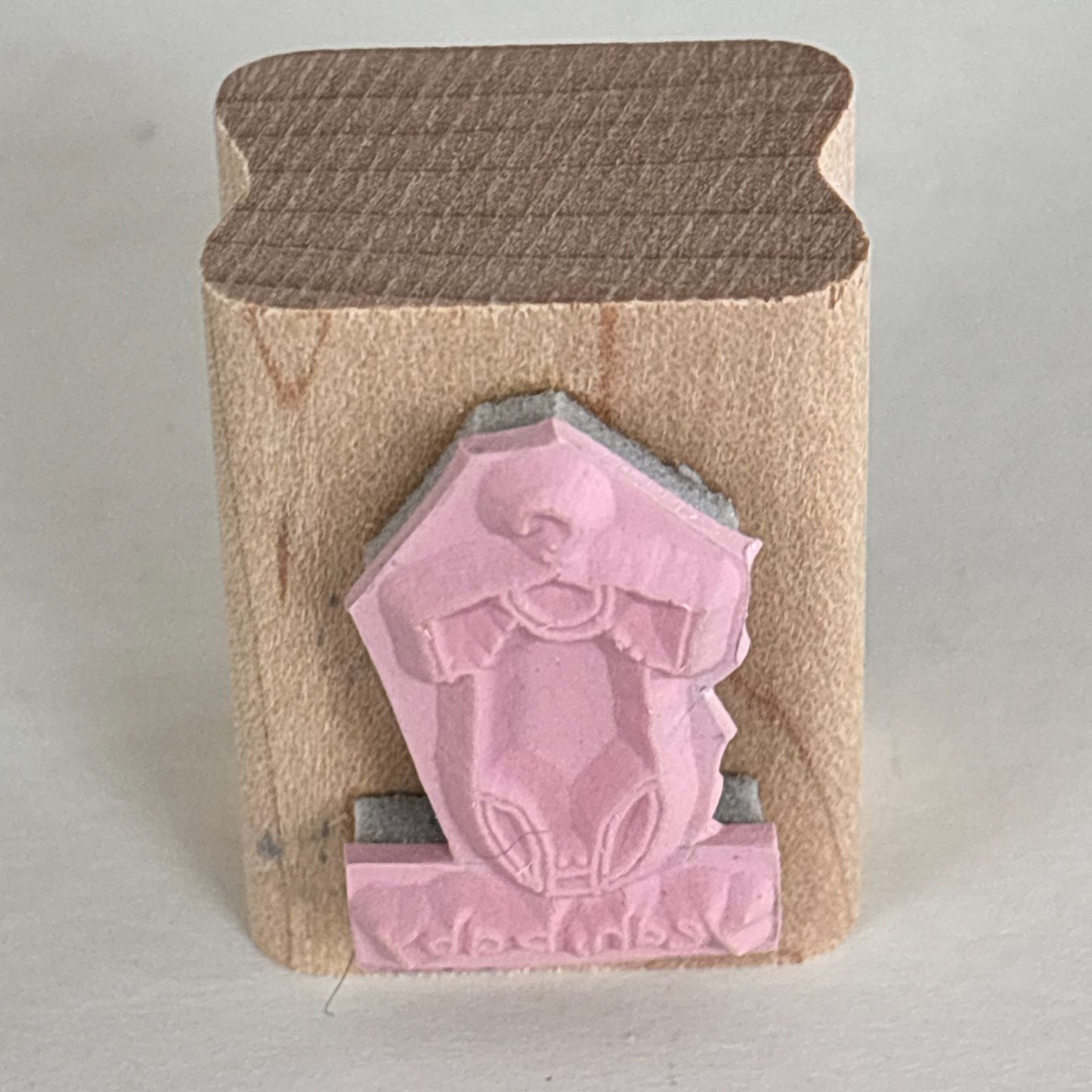 Stampin Up Rubber Stamp Yeah Baby Shower Invitation Cardmaking Romper Mini Small