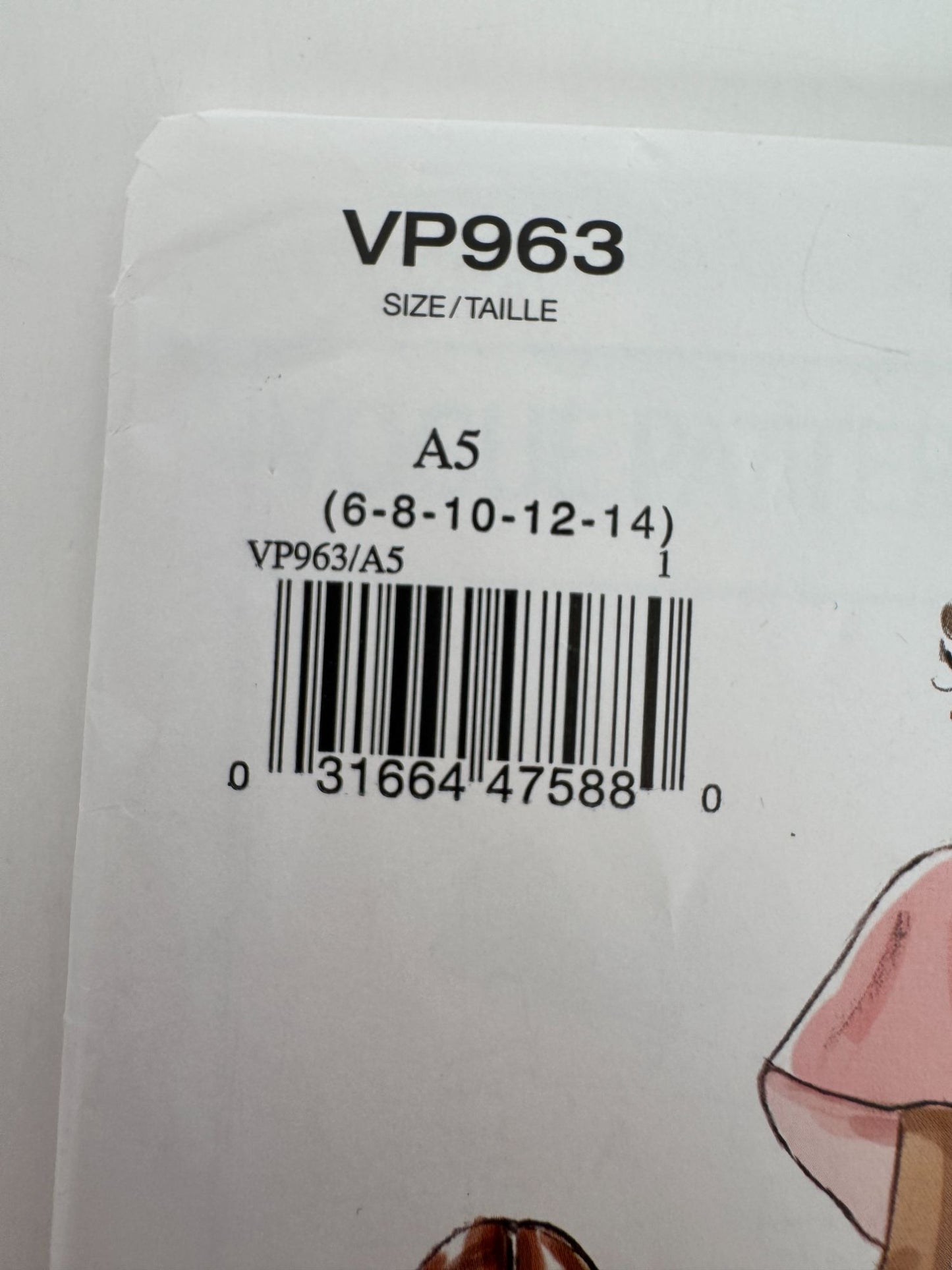 Vogue Sewing Pattern VP963 Misses Wrap Tops Shirt Draped Collar 6-14 Easy Uncut