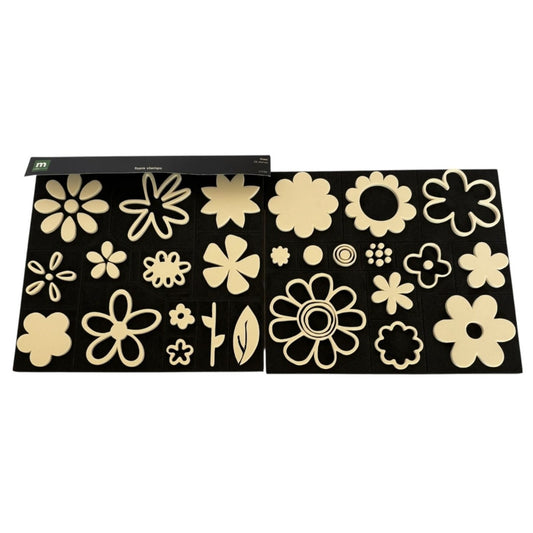 Making Memories Flower Foam Stamps Set Of 26 Layers Floral Garden Card Making