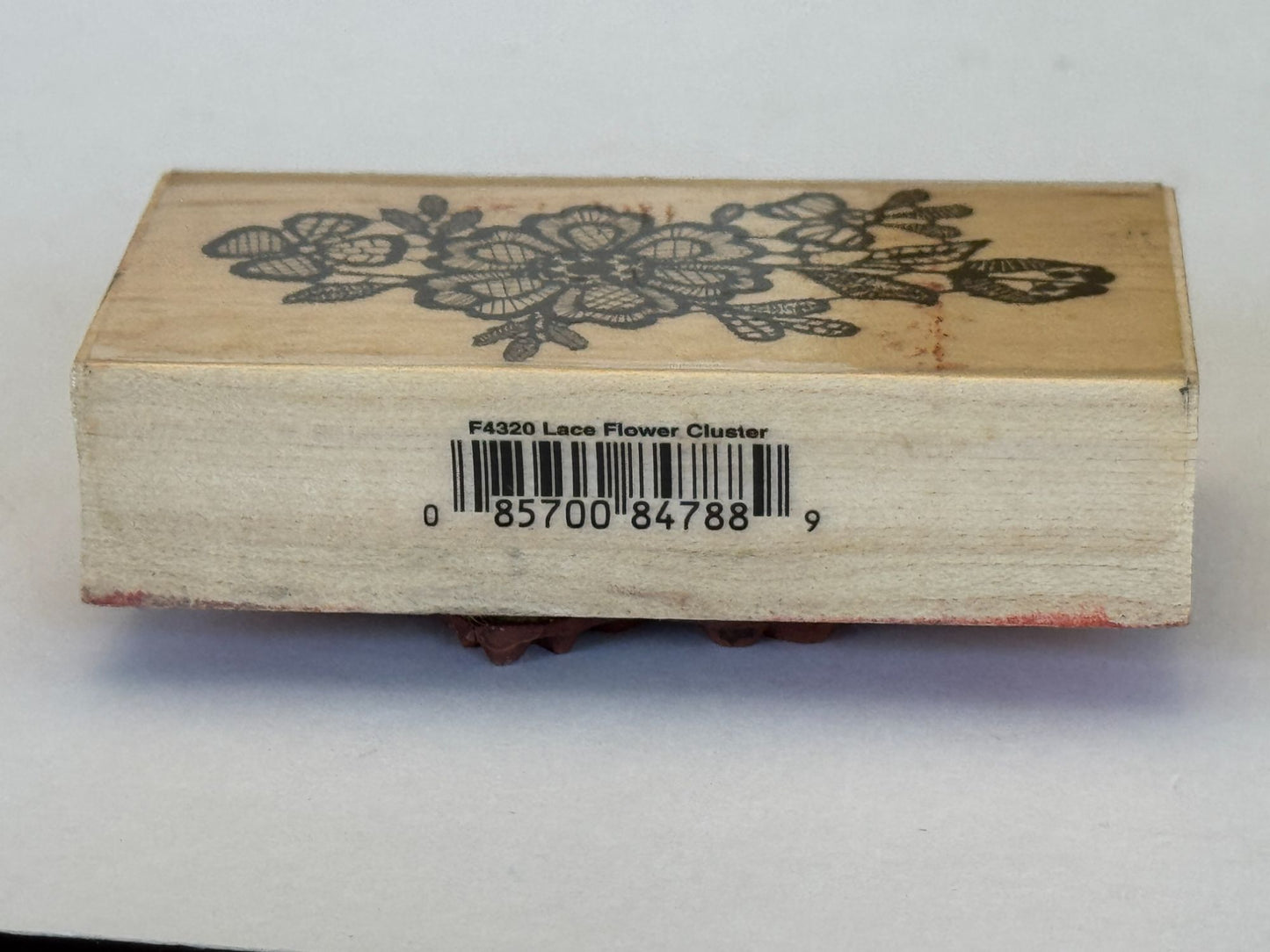 Hero Arts Rubber Stamp Lace Flower Cluster Friendship Card Making Wood Mounted