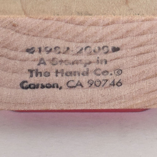 A Stamp In The Hand Rubber Stamp Tag Shape Label Gift Tag Frame Rustic Craft Art