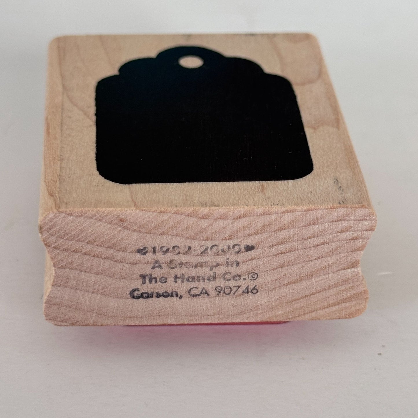 A Stamp In The Hand Rubber Stamp Tag Shape Label Gift Tag Frame Rustic Craft Art