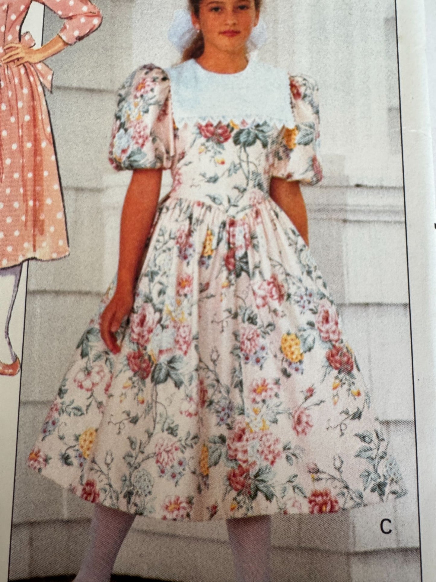 Butterick Sewing Pattern 4583 Girls Easter Dress Spring Flared Skirt Easy 7 8 10