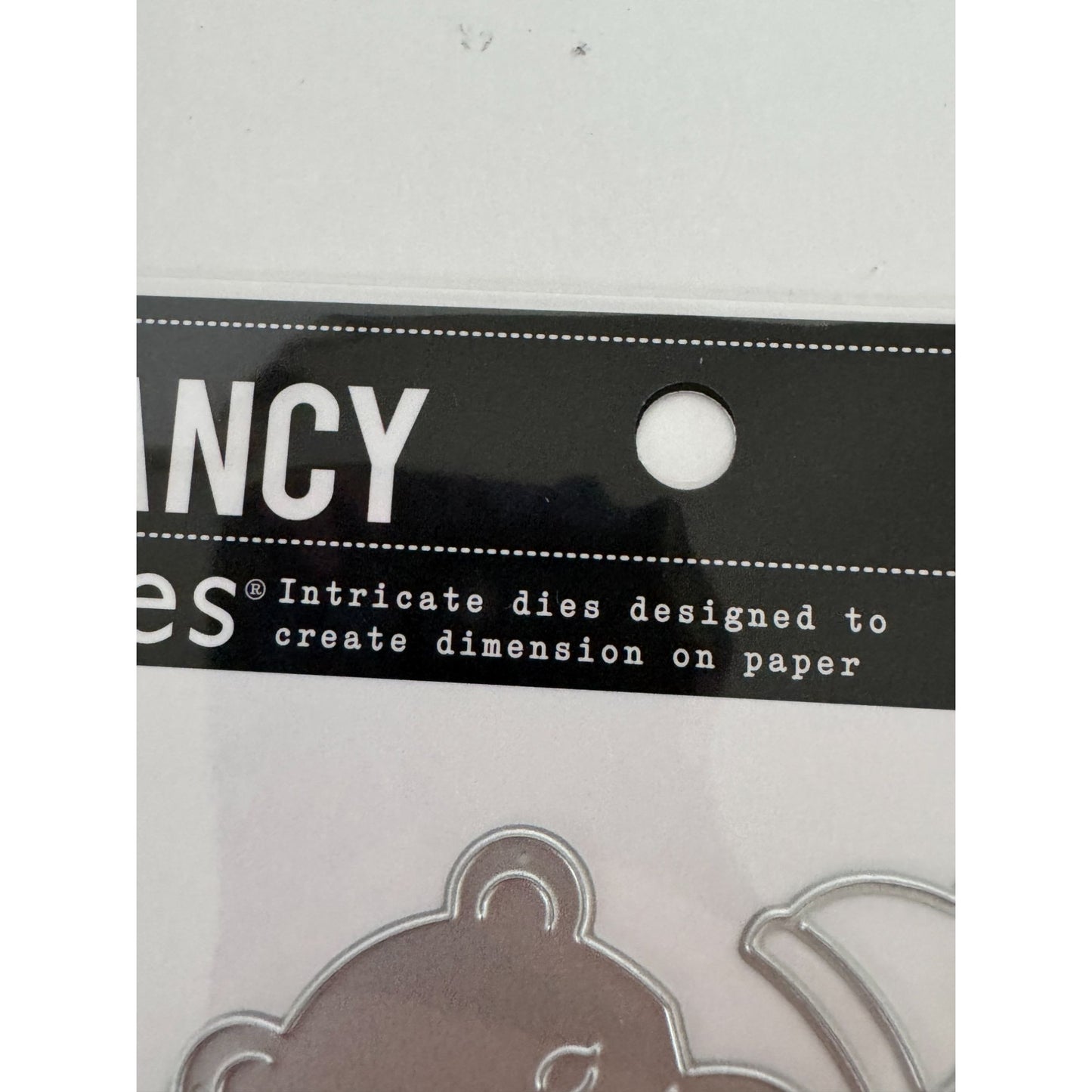 Hero Arts Fancy Die Set Peeking Winter Bear Metal Dies Christmas Cardmaking Craft