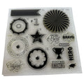 CTMH My Acrylix Acrylic Stamp Set Cricut Artiste Collection Kudos Bravo Trophy