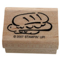 Stampin Up Rubber Stamp Sub Sandwich Hoagie Recipe Card Making Food Lunch Craft
