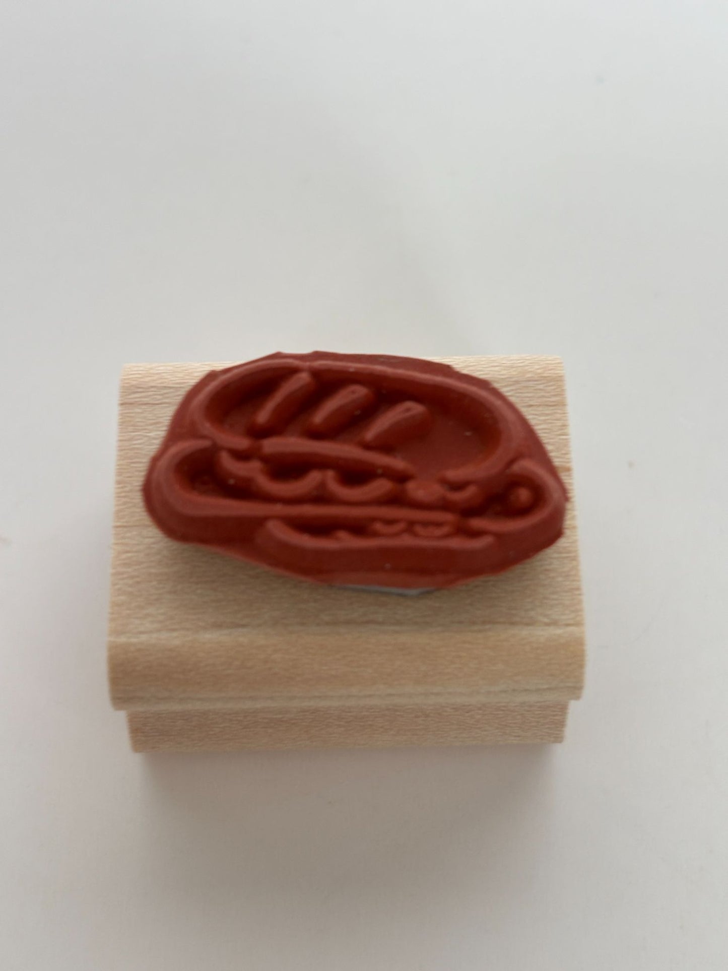 Stampin Up Rubber Stamp Sub Sandwich Hoagie Recipe Card Making Food Lunch Craft