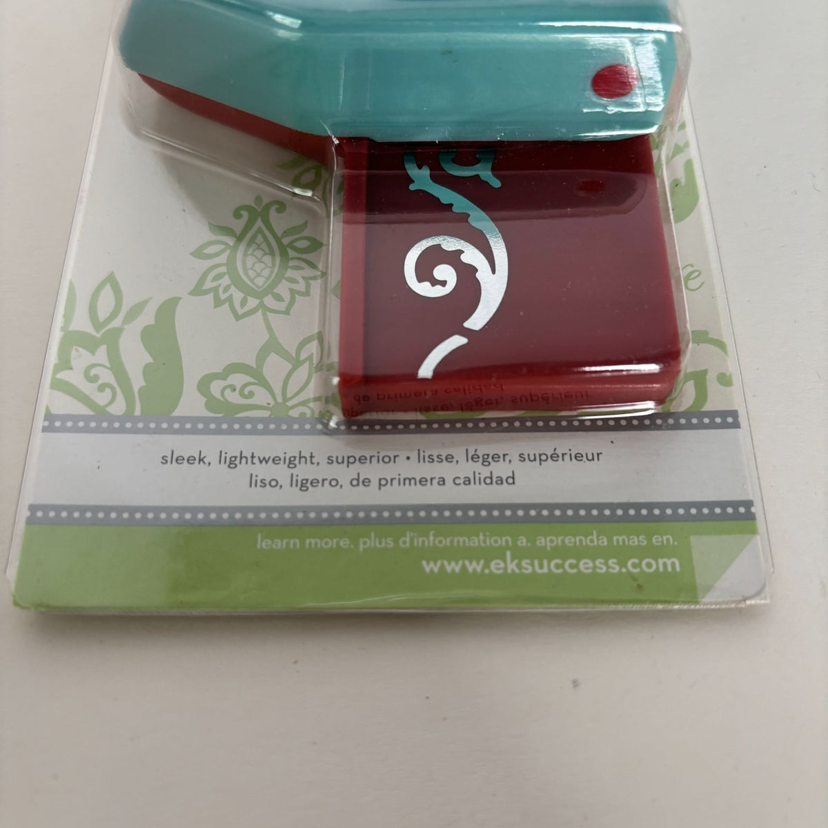 EK Success Edger Punch Scroll Border Paper Punch Scrapbooking Tool Cardmaking Edge Sleek Decorative