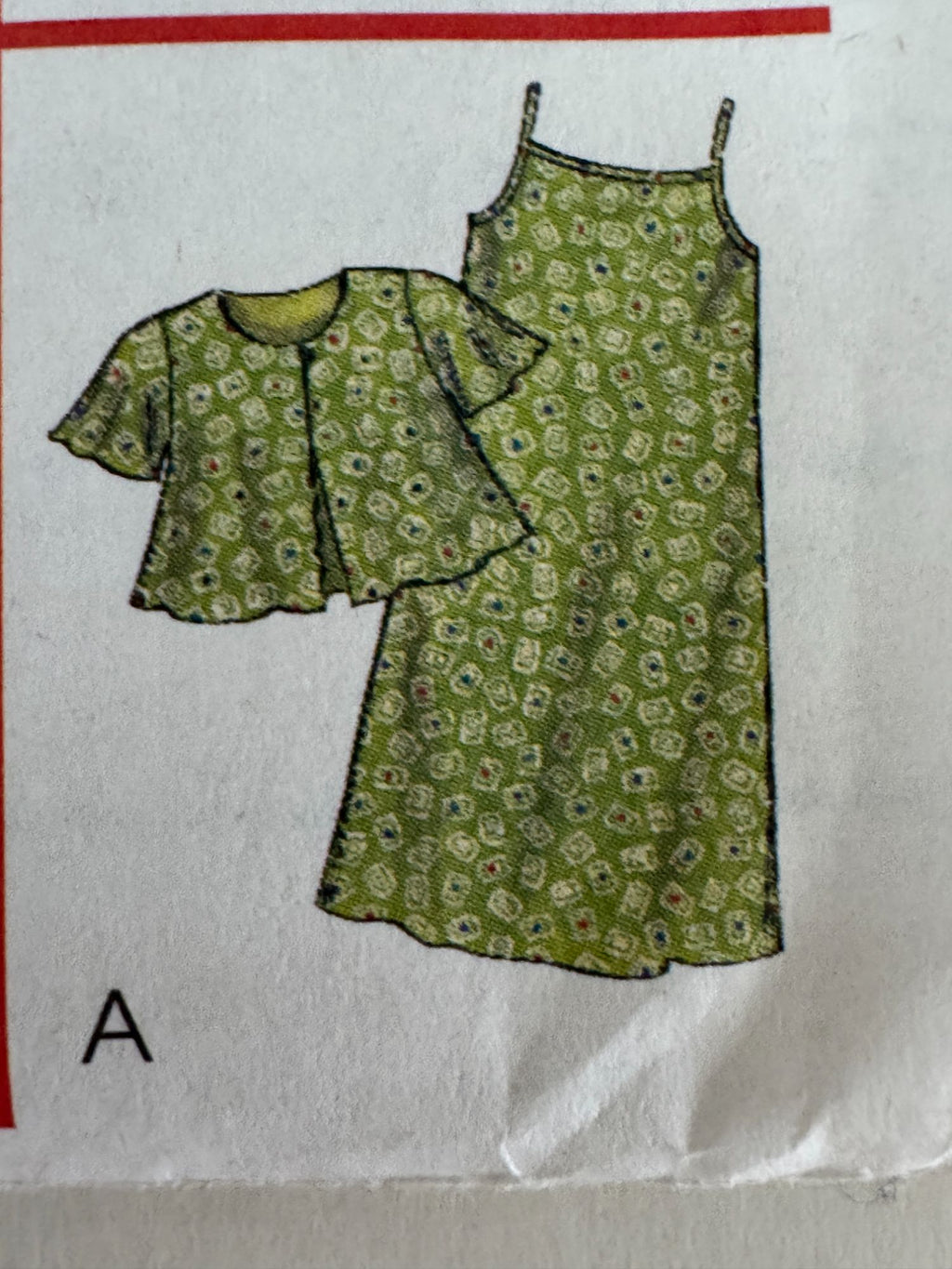 McCalls Sewing Pattern 9226 Girls Dress Slipdress Jacket 8 Great Looks 7 8 10 UC