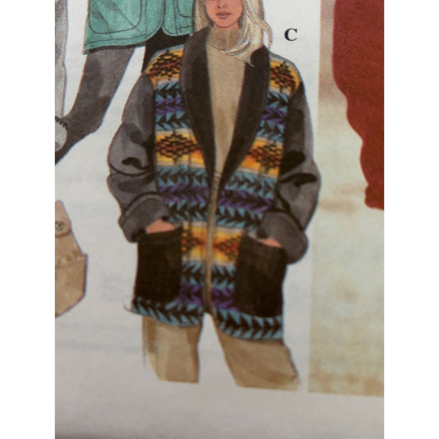 Simplicity Sewing Pattern 9744 Misses 2-Hour Jackets Winter XS S M 6-16 Uncut