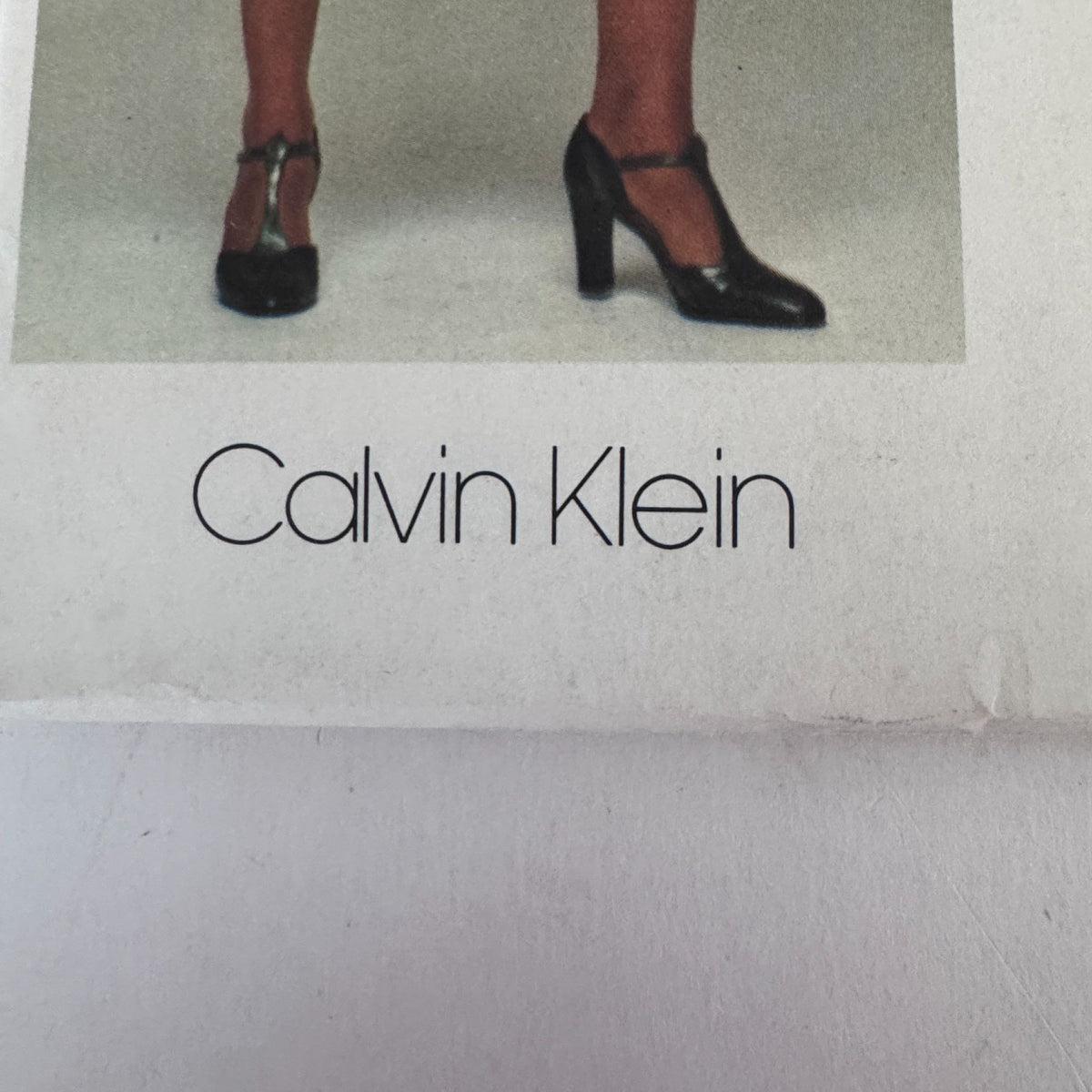 Vogue Sewing Pattern 1367 Designer Calvin Klein Skirt Top 1970s 10 Uncut Vintage Minimalist