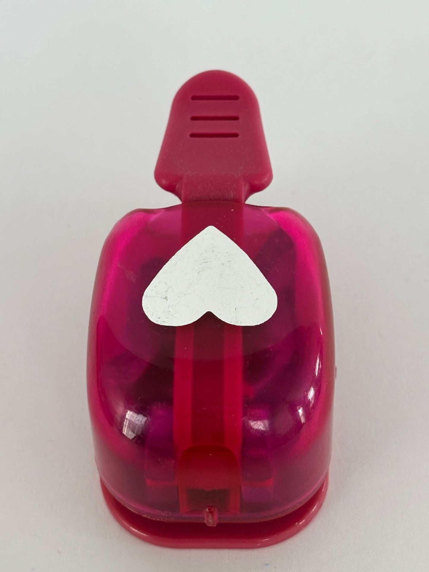 EK Success Paper Punch Craft Heart Shape Pink Valentines Day Card Making Love