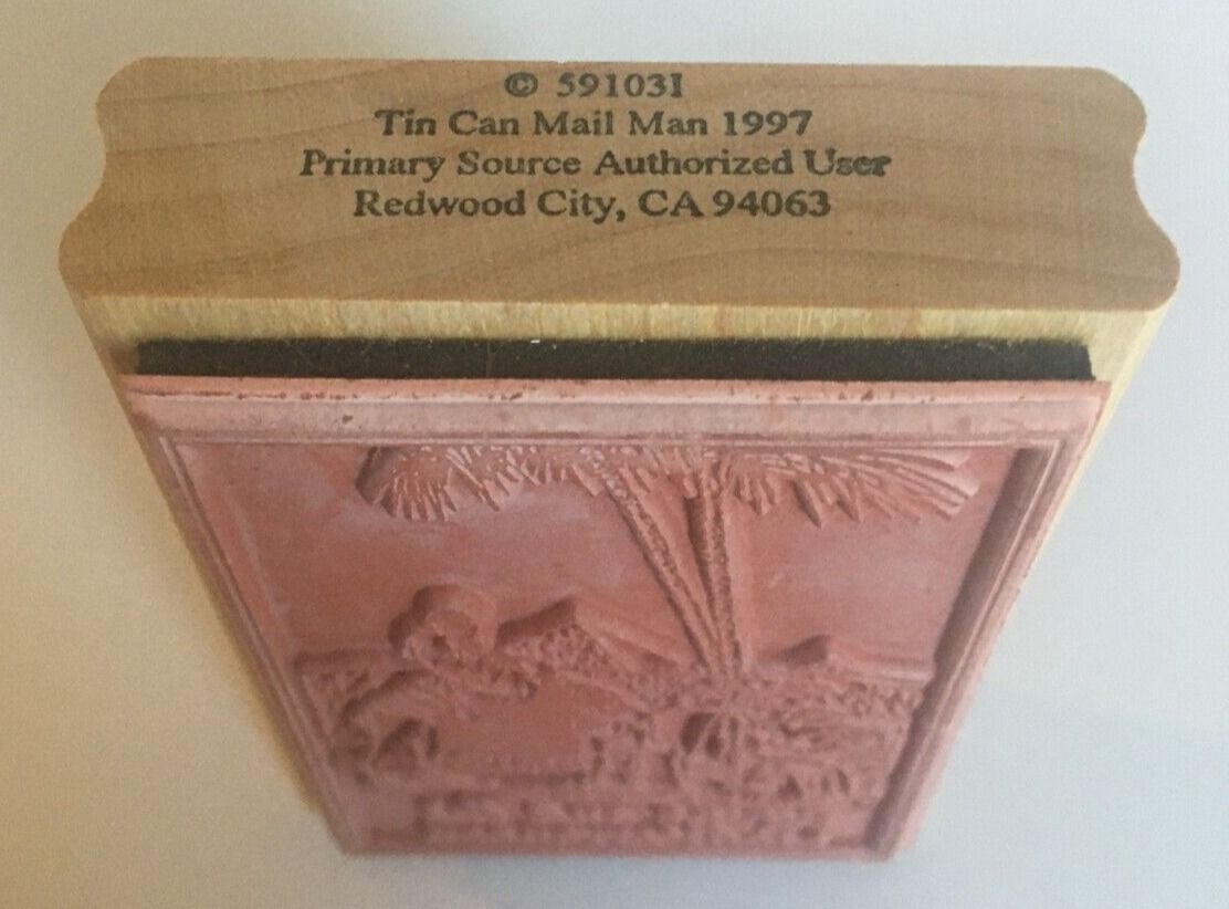 Tin Can Mail Man Rubber Stamp: Egypt and the Mediterranean