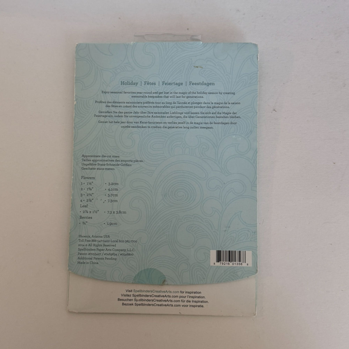 Spellbinders Dies Layered Poinsettia Christmas Flower Card Making Cut Emboss Stencil Holidays Leaf