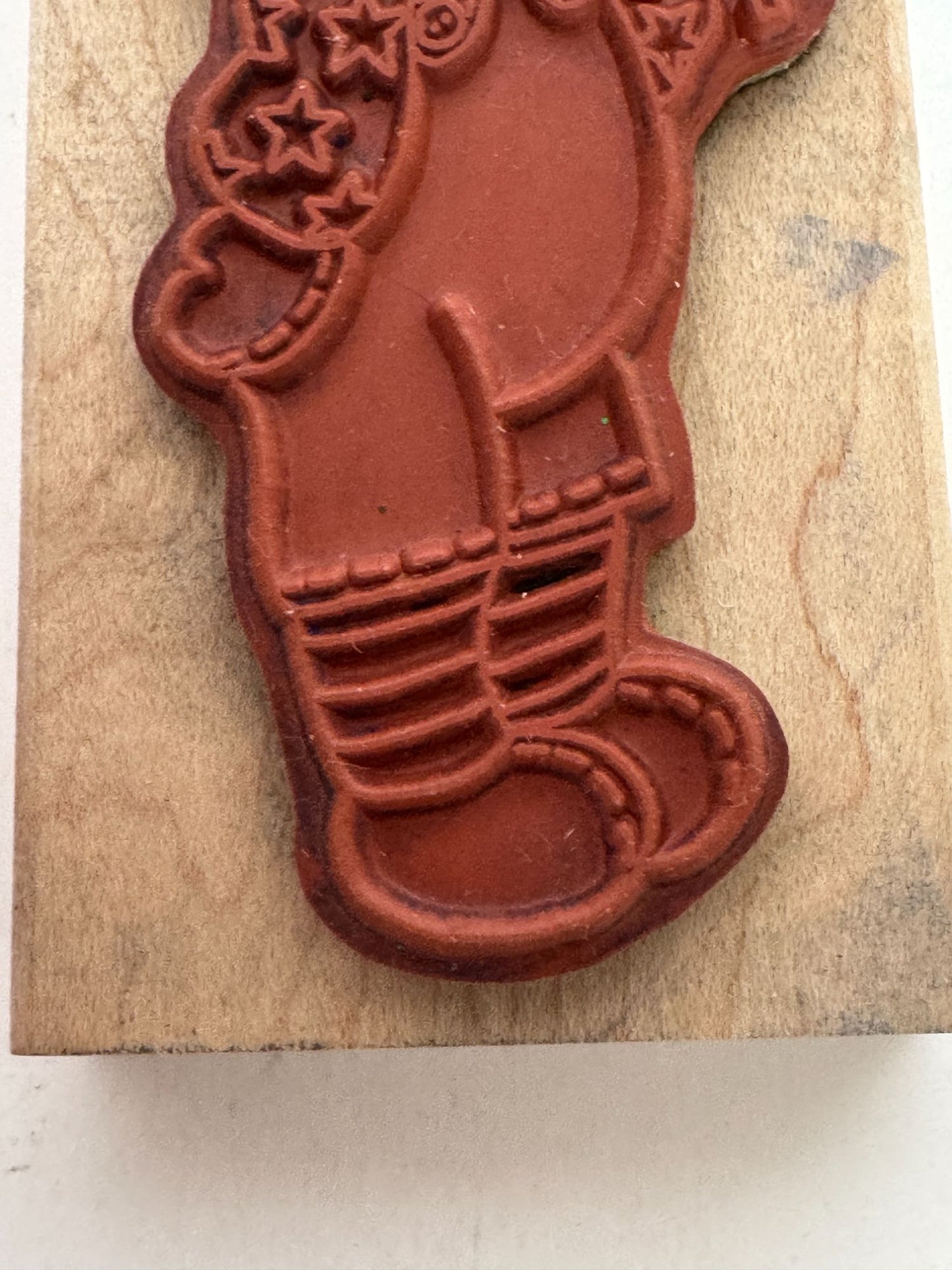 Azadi Rubber Stamp Raggedy Andy Flower Heart Love Friendship Card Making 4 Inch