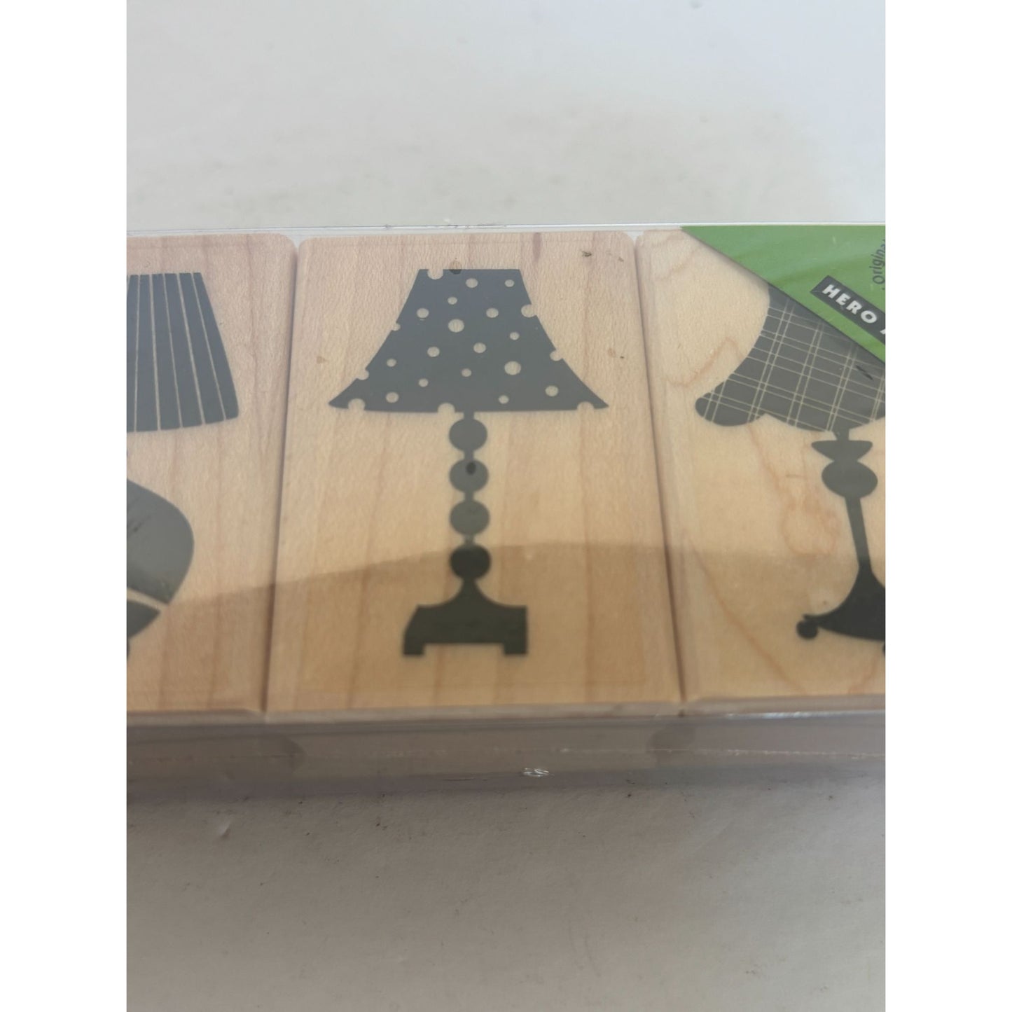 Hero Arts Rubber Stamp Set Decorative Lamps Home Decor Card Making Furniture
