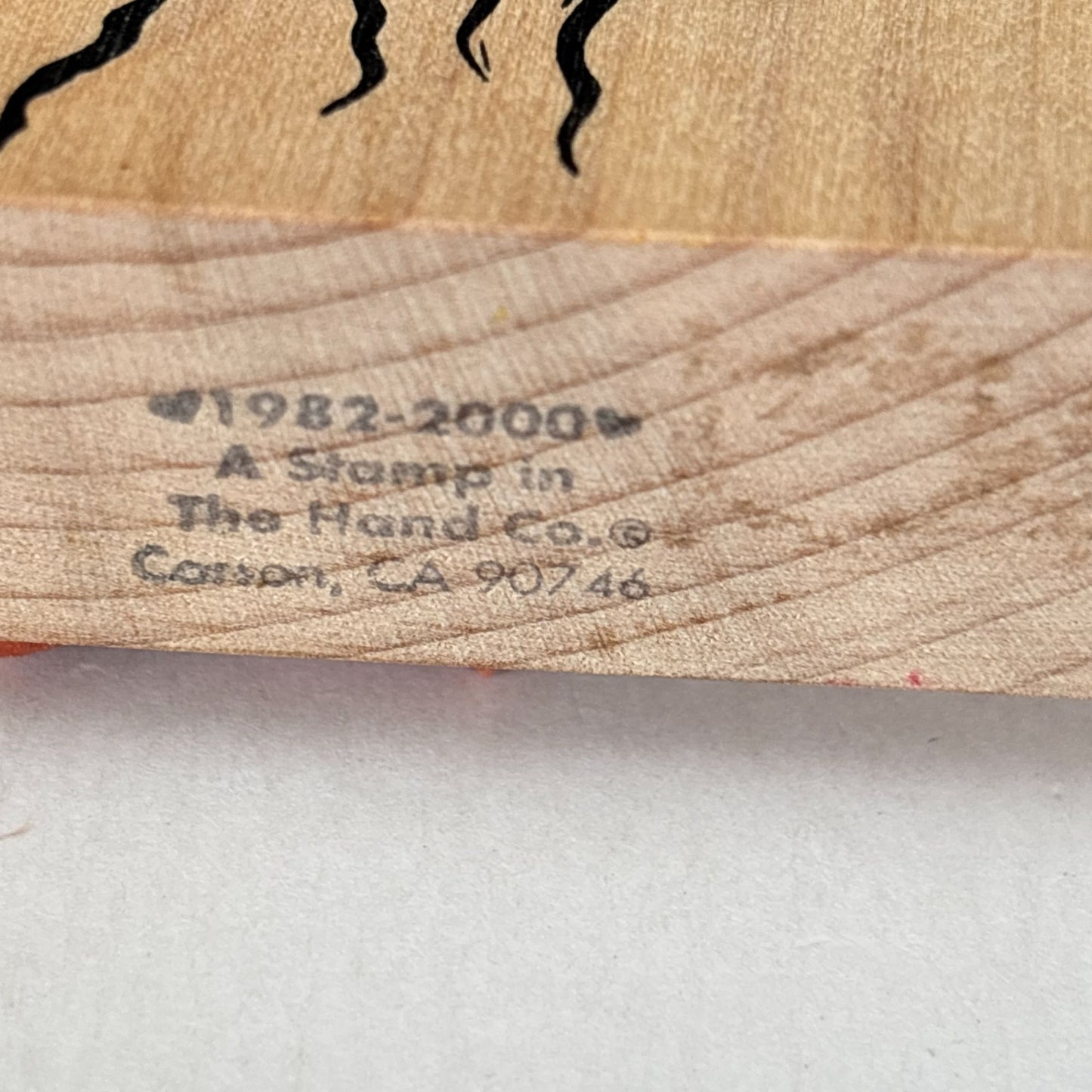 A Stamp In The Hand Co. Rubber Stamp Radish Root Vegetable Garden Farm Cooking